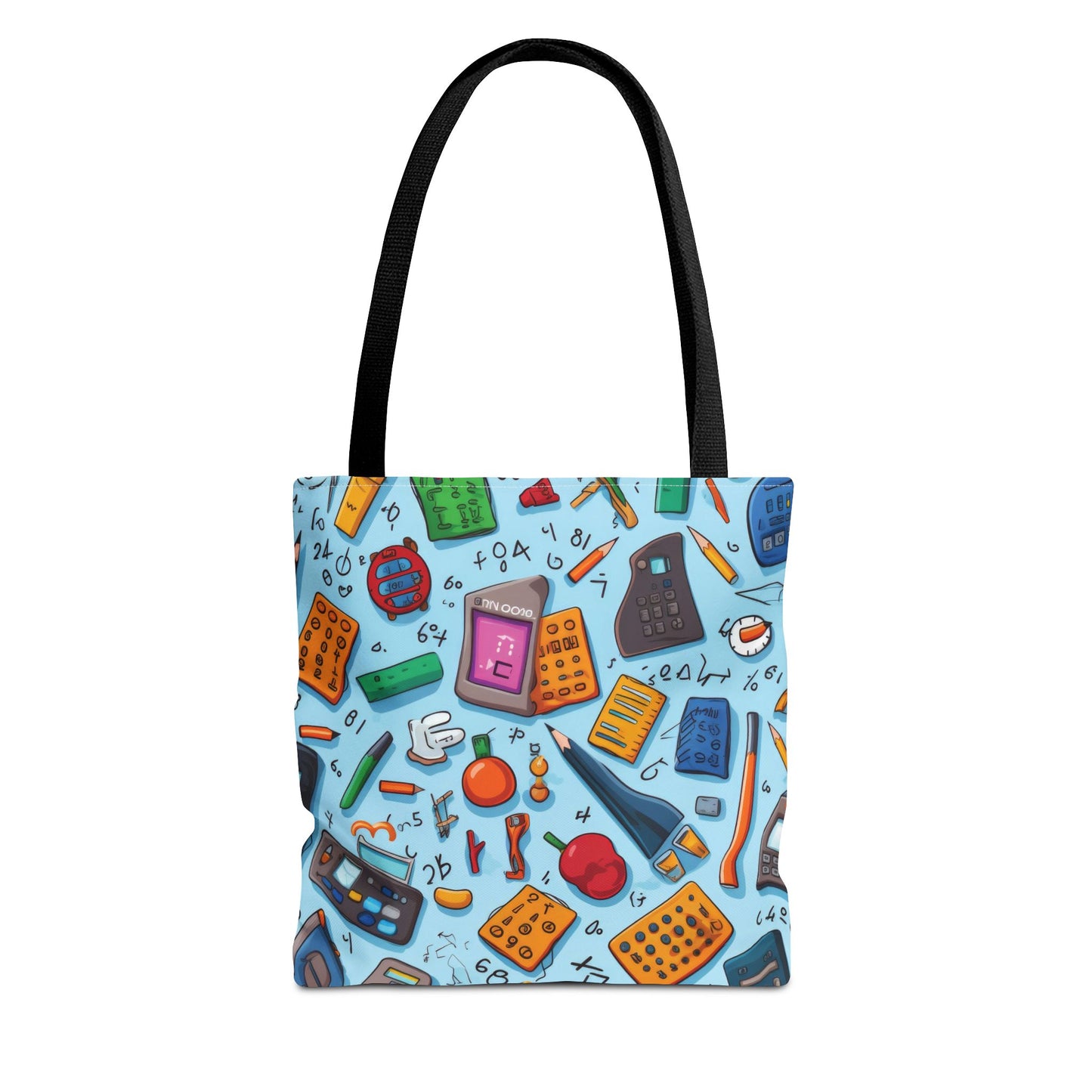 Blue Academic Adventures Tote Bag