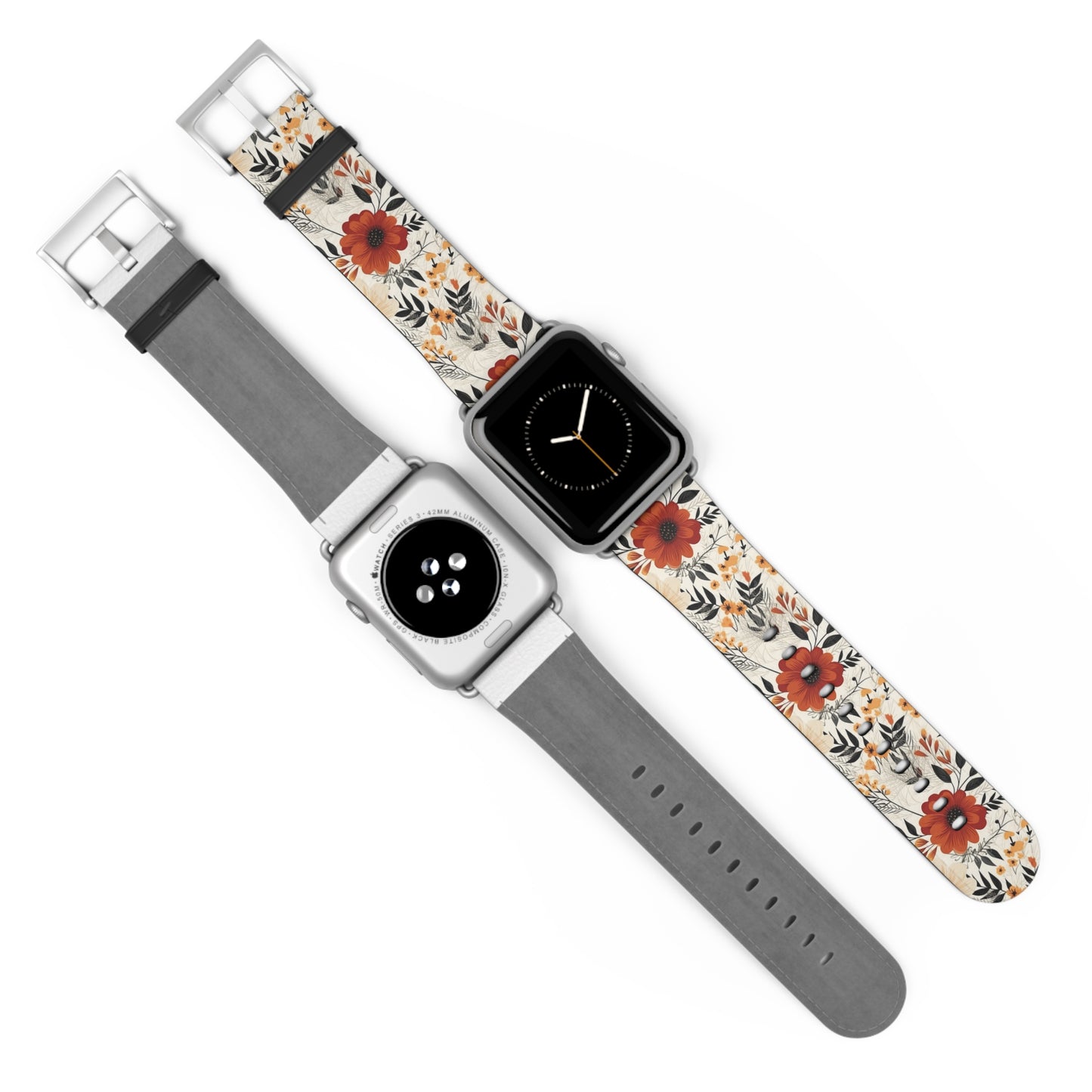 Boho Chic Floral Watch Band - Stylish & Colorful Replacement Strap for Women.