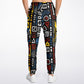 Geometric Harmony Fashion Cargo Sweatpants - AOP