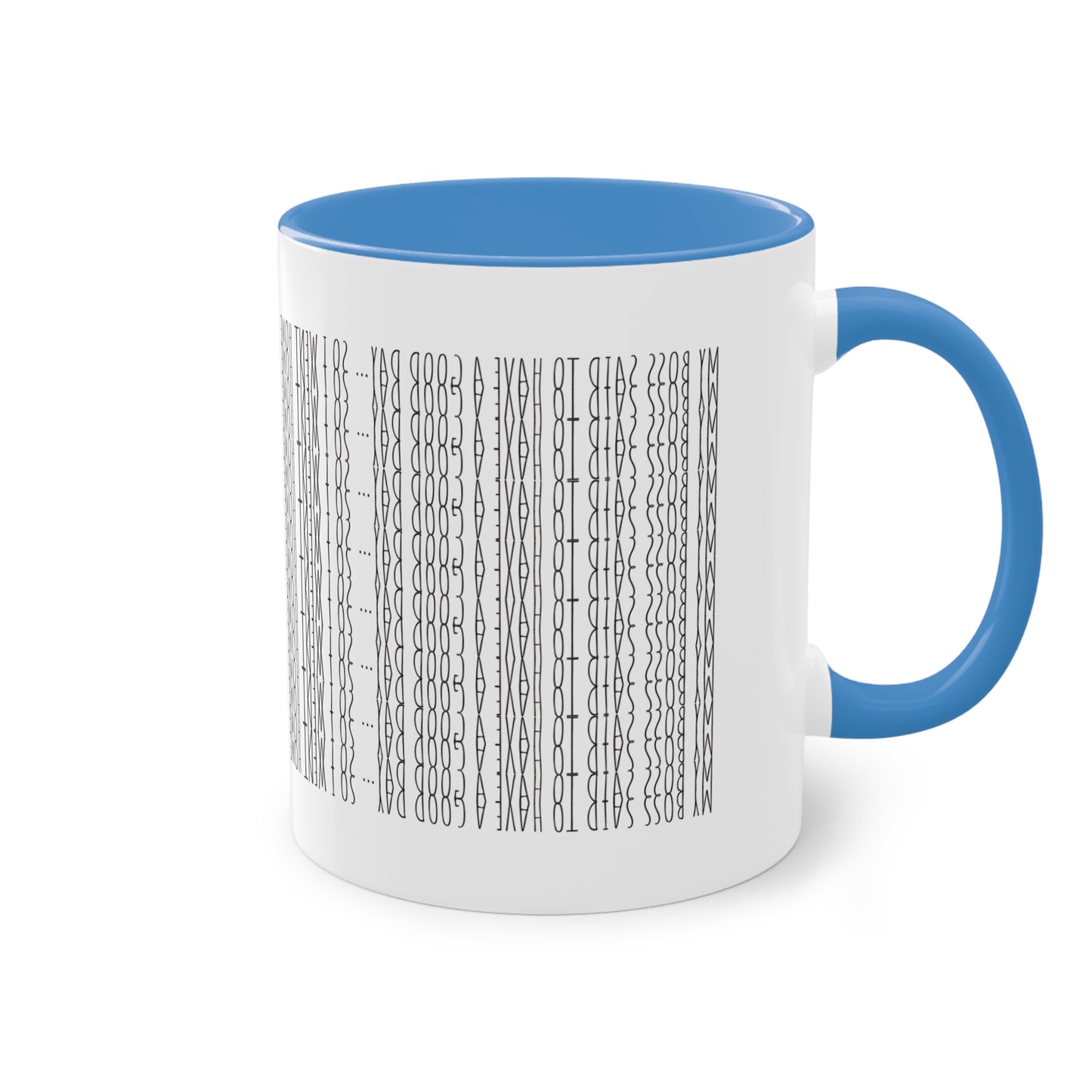 Two Tone Funny Hidden Message Mug - “My Boss said to have a good day… so I went home.”- Viral Optical Illusion Mug - Secret Sarcastic Work Message - Dishwasher Safe, Unique Gifts for Coffee Lovers, Home & Office Decor, Holiday Present.