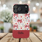 Personalized Rosette Coquette Floral Phone Case - Tough MagSafe® Magnetic Cases, Protective Cover, Stylish Tech Accessory, Gifts for Her