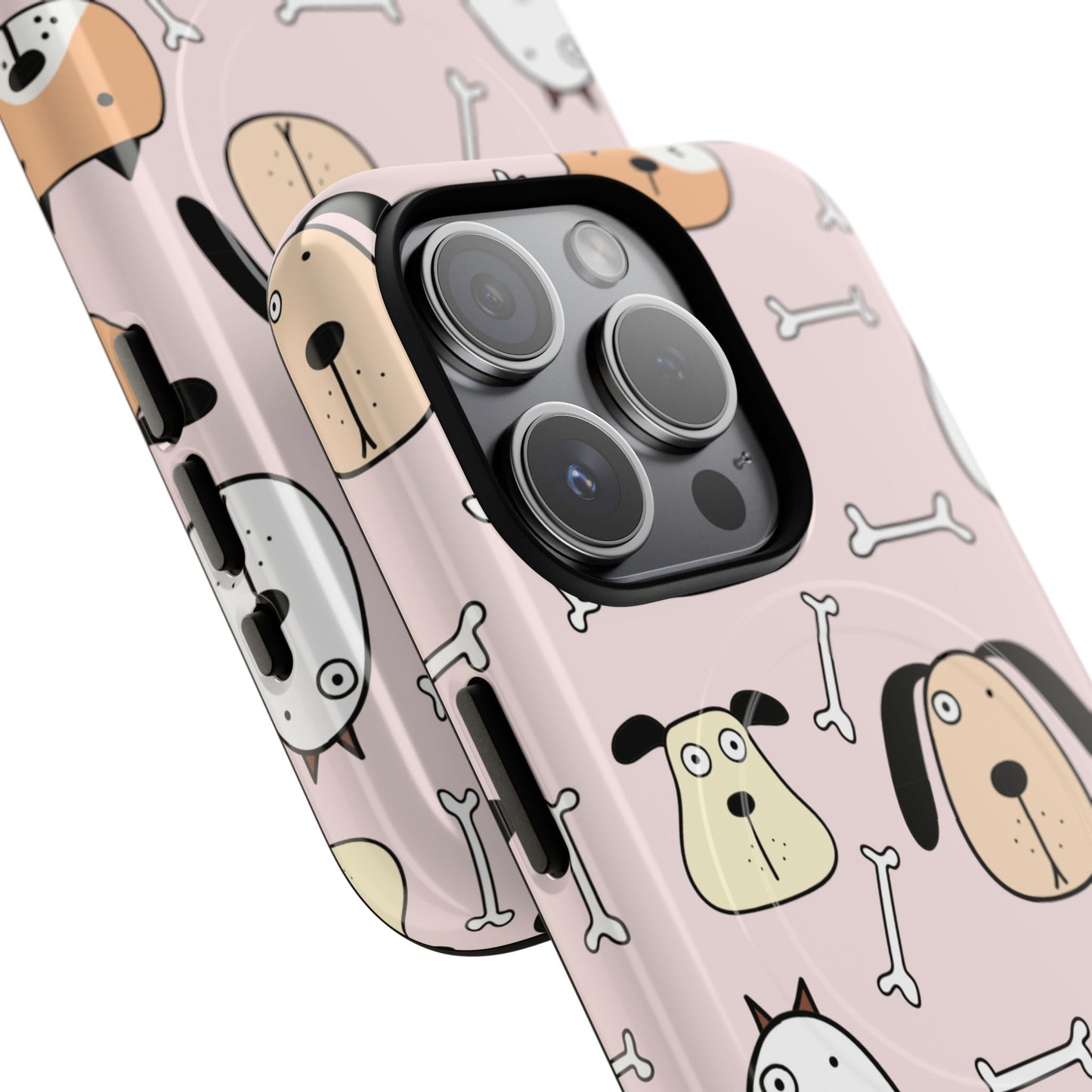 Cute Dog iPhone Case, Tough Magnetic Cases for Pet Lovers, Dog-Themed Accessories, Gift for Dog Owners, Unique iPhone Cover