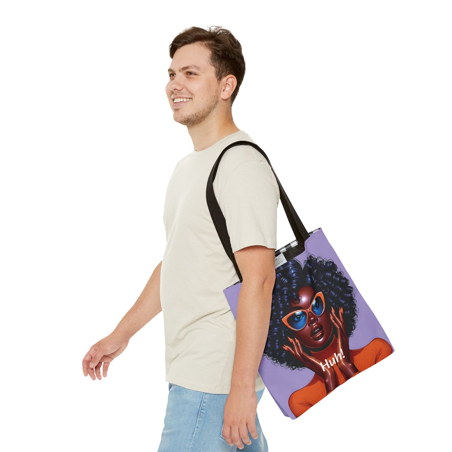 Afro Luxe Glow Tote Bag