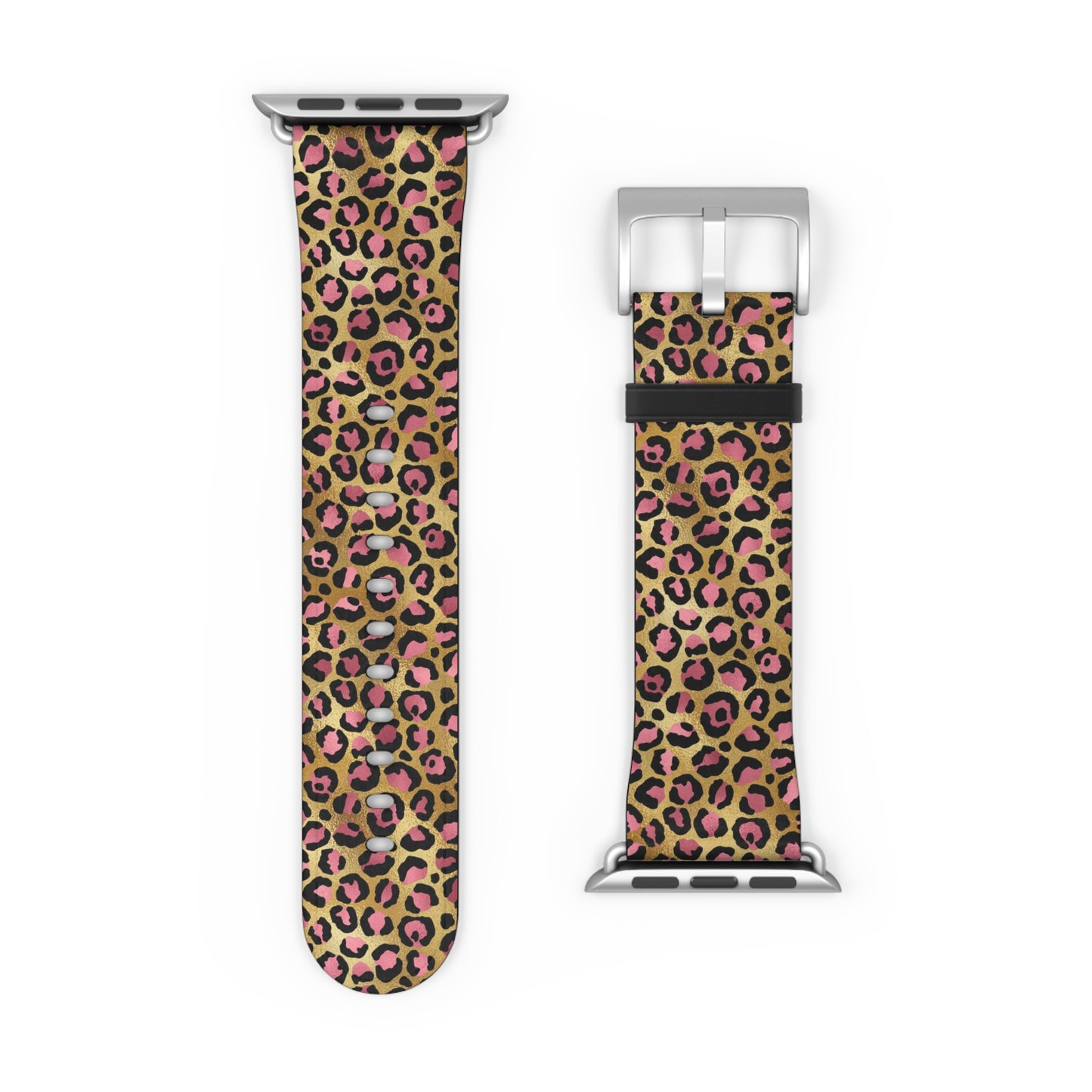 Stylish Leopard Luxe Print Watch Band, Unique Accessories, Trendy Gift, Animal Print Style, Fashionable Watch Strap
