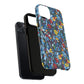 Colorful Floral Phone Case, Tough Magnetic Phone Cover, Durable Tech Accessory, Unique Gift for Her, Vibrant Smartphone Case