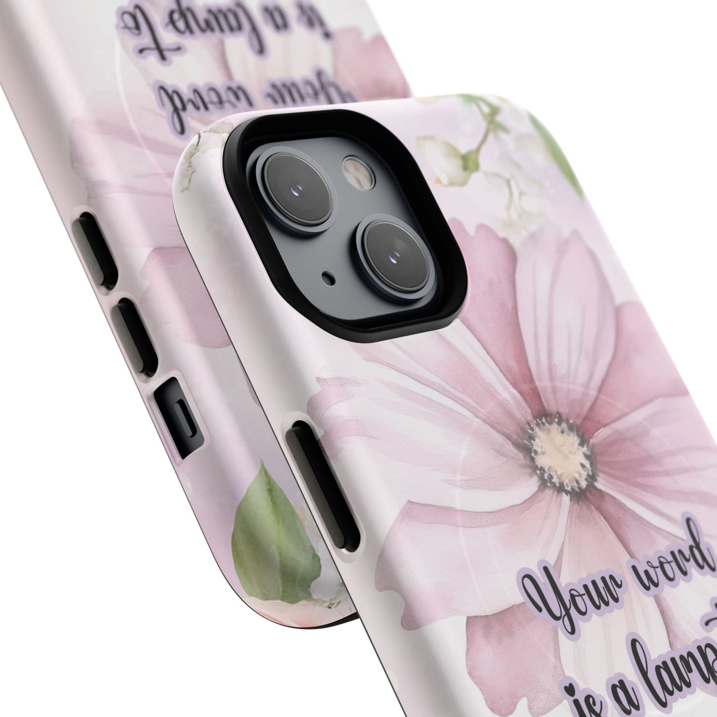 Your Word is a Lamp to My Feet Psalm 119:105 | Inspirational Gift, Tough iPhone Magnetic Case | Scripture, Bible Verse, MagSafe® iPhone® Tough Case, iPhone 14, iPhone 15, iPhone 16, Pro, Pro Max, Plus