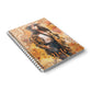 Fall-Inspired Wirobound Notebook, Perfect for Journaling, Notes, Gift for Students, Autumn Aesthetic, Back-to-School Supplies