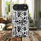 Abstract Monochrome Tough Magnetic iPhone Cases, Stylish Phone Cover, Durable Phone Protector, Modern Tech Accessories, Unique Gift Ideas