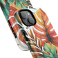 Tropical Monstera Leaf Phone Case - Stylish Tough Magnetic Cases, Floral Protection, Summer Vibe, Gift for Nature Lovers, Trendy Mobile Accessories