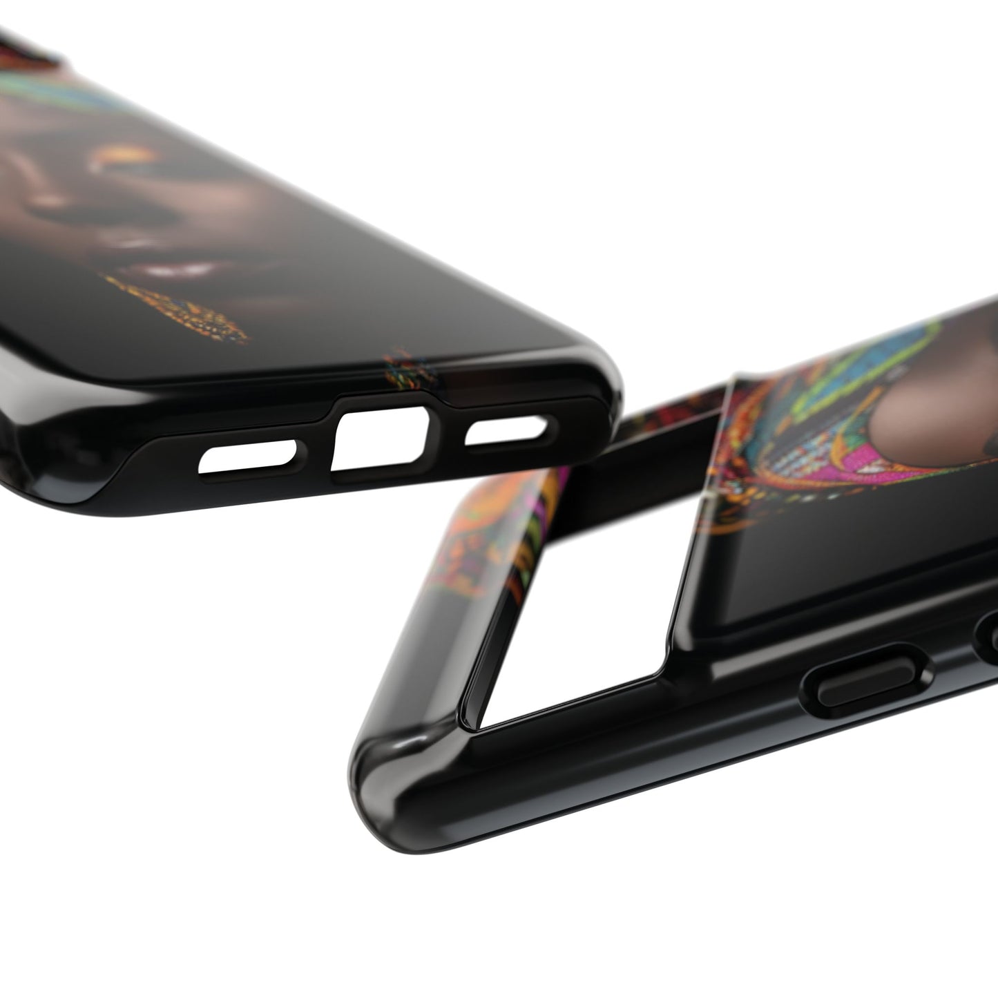 Regal Reflections: African Majesty Tough Google Pixel, iPhone and Samsung Cases.