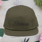 Embroidered 'ELOHIM, GENESIS 1:1'  5 Panel Cap, Trendy Hat, Outdoor Gear, Streetwear Accessory, Unique Gift, Fashion Statement