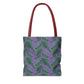 Purple Tropical Bliss Tote Bag