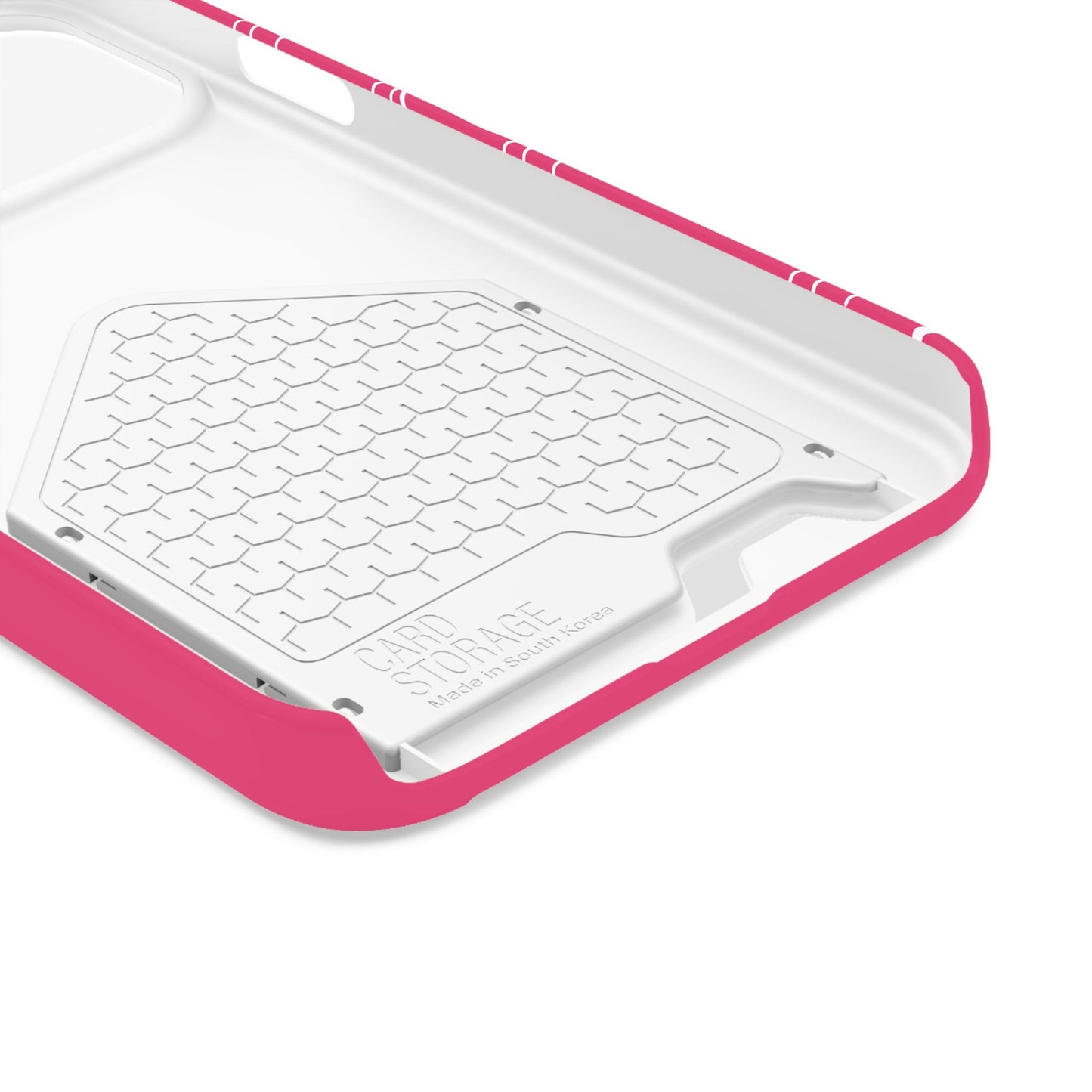 Personalized Pink Bow Coquette iPhone and Samsung Card Case — Custom Name or Affirmation