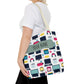 Techie Tote Bag - Stylish Personalized Tote for Students, Gift for Tech Lovers, Eco-Friendly Shopping Bag, Back to School.