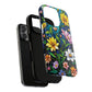 Flower Garden Stained Glass Phone Case, Tough Magnetic Cases, Floral Phone Cover, Durable Phone Accessories, Spring Gift, Birthday Present