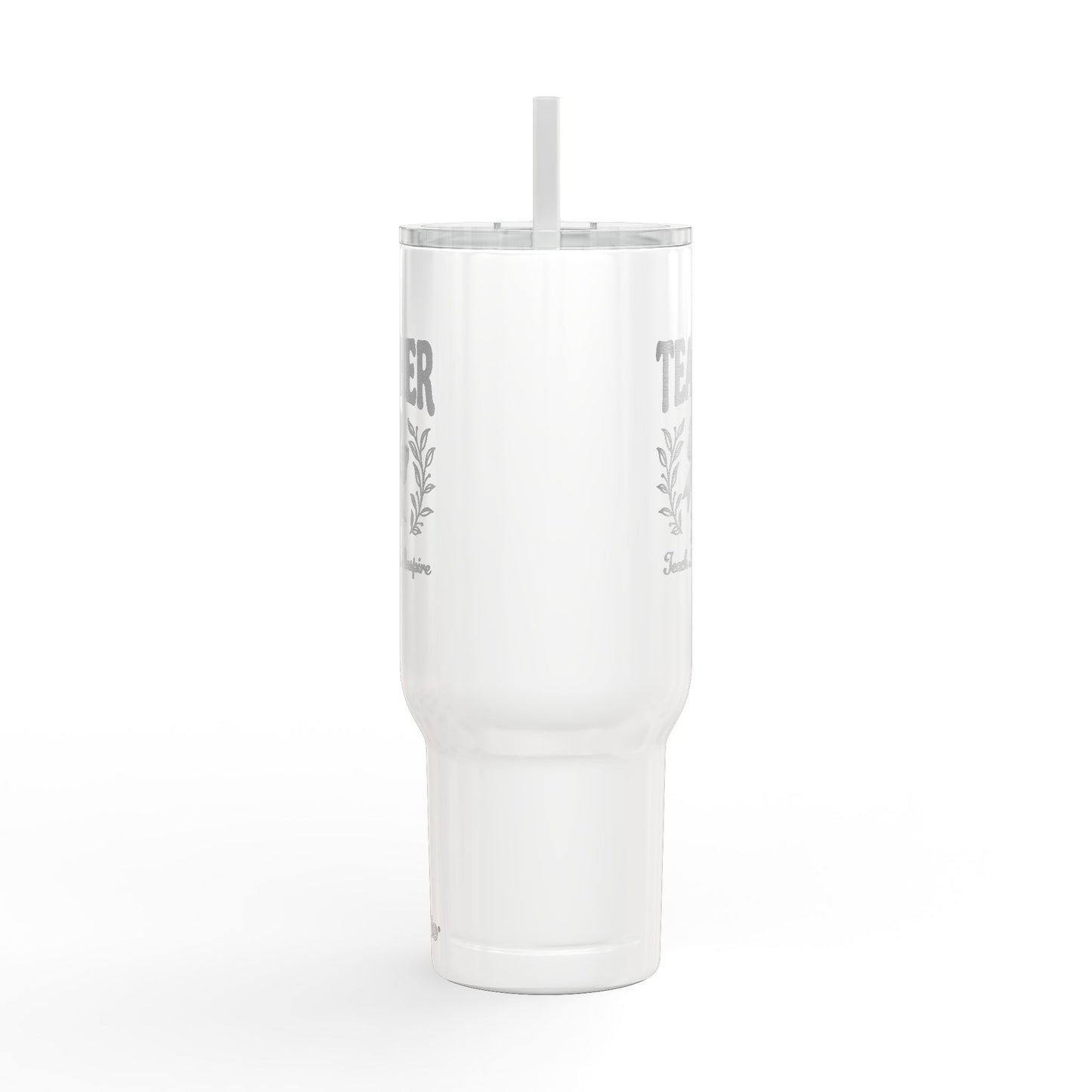 Engraved Teacher Insulated Tumbler, 40oz Travel Mug, Personalized Gift for Teachers, Student Appreciation, Custom Drinkware