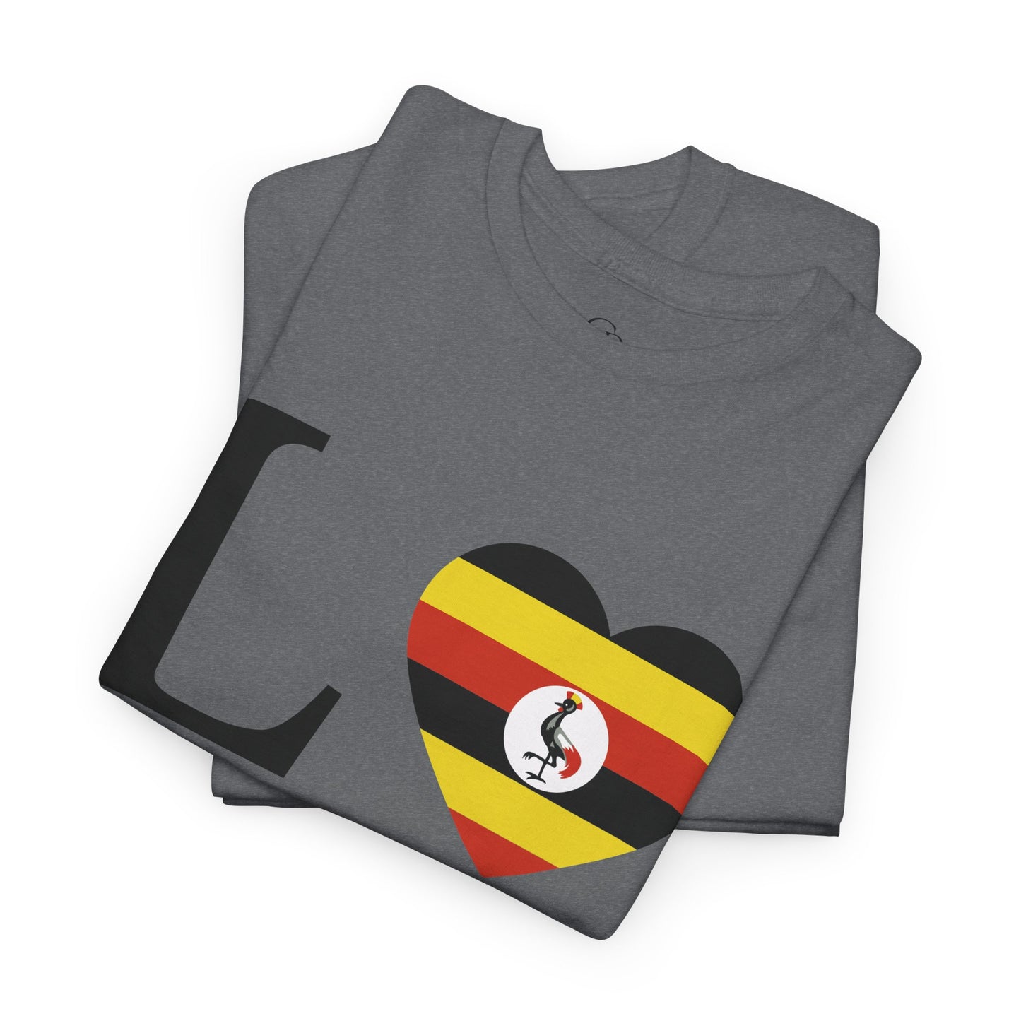 LOVE UGANDA Unisex Heavy Cotton Tee