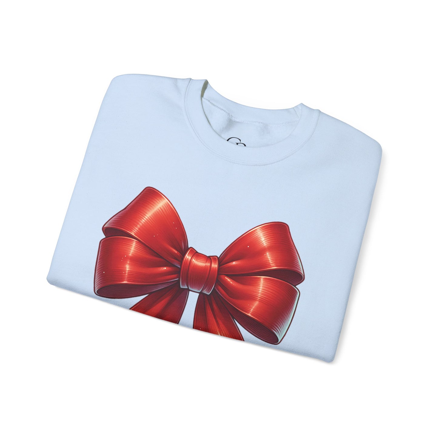 Bow Charm Valentines Unisex Gildan Heavy Blend™ Crewneck Sweatshirt