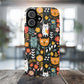 Whimsical Feline Garden iPhone, Samsung or Google Pixel Tough Cases