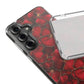 Velvet Petal Noir Floral Petal Clear Impact-Resistant iPhone and Samsung Case.