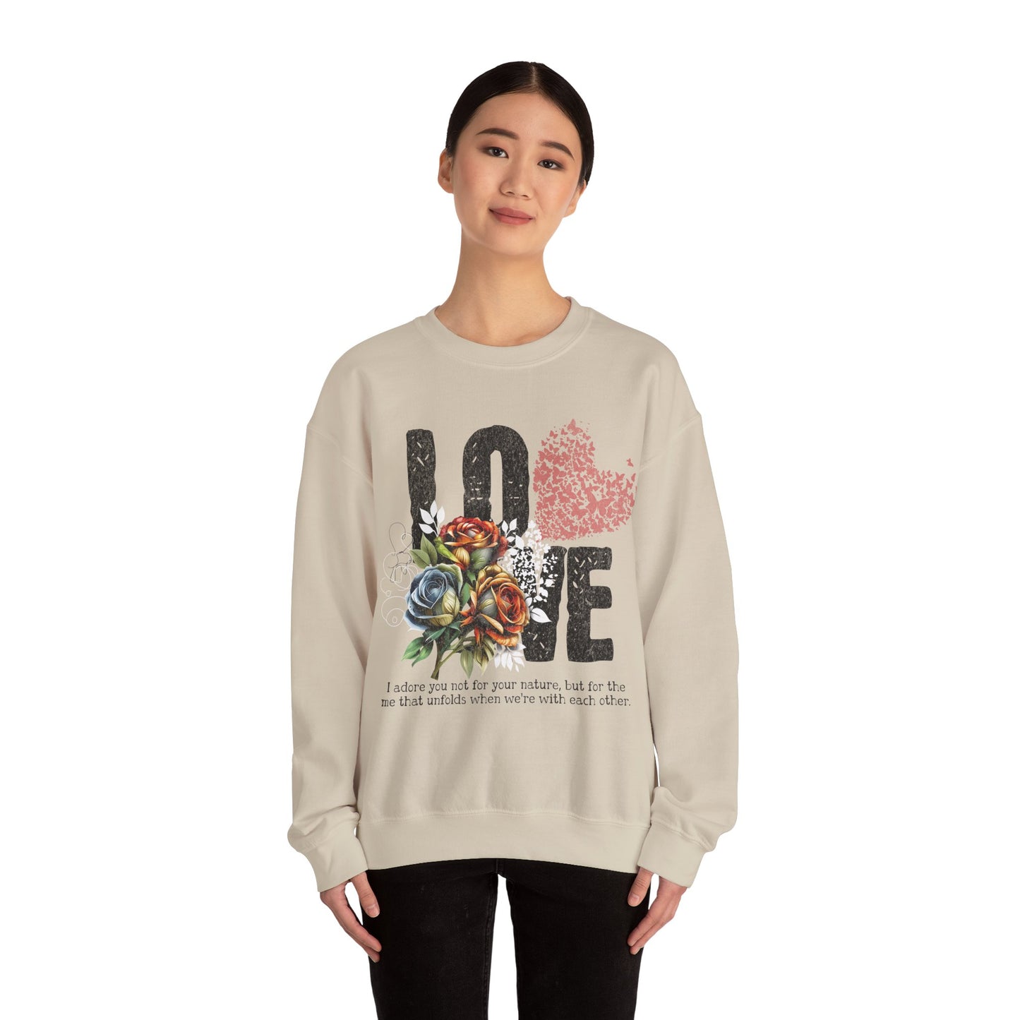 LOVE Always Unisex Heavy Blend™ Crewneck Sweatshirt.