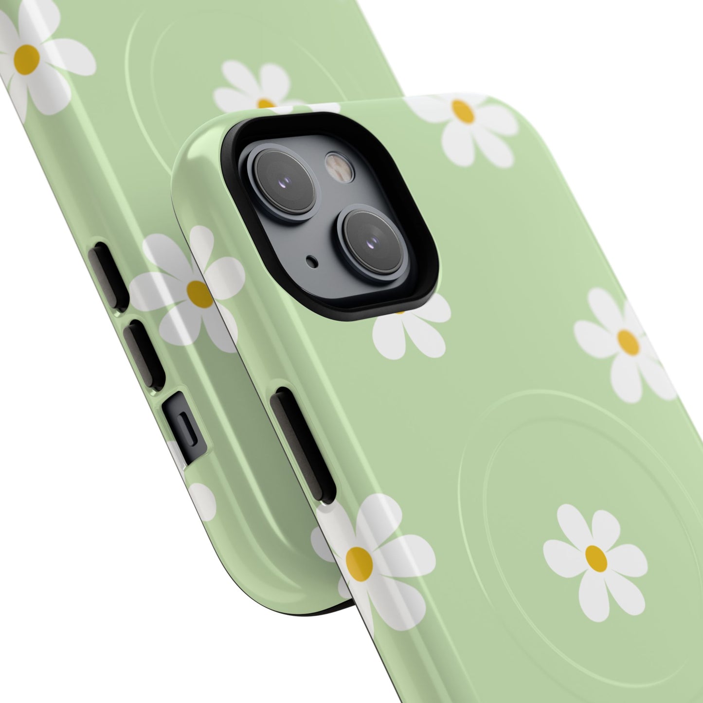 Floral Tough Magnetic Case, Flower iPhone Cover, Cute iPhone Case, Nature Inspired Accessory, Gift for Plant Lovers