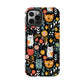 Whimsical Feline Garden iPhone and Samsung Tough Phone Cases