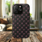 Coquette Chic Bow-Patterned Tough Magnetic iPhone Case, Stylish Gift for Her, Protective iPhone Cover, Trendy Accessory, iPhone Birthday Gift, Fashionable Tech