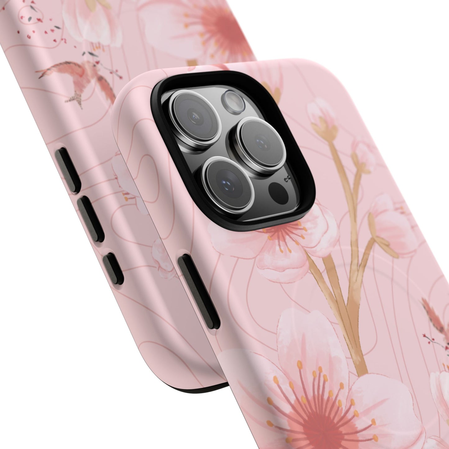 I am with You Always Matthew 28:20, Inspirational Gift, Floral Bible Verse, Magnetic Tough MagSafe® iPhone®, 13, 14, 15, 16, 17, Pro, Pro Max, Plus Cases.