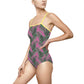 Pink Tropical Bliss Women's One-piece Swimsuit (AOP)