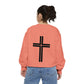 GOD is LOVE Unisex Comfort Colors Garment-Dyed Sweatshirt