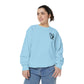 Faith and Floral Cross Unisex Garment-Dyed Sweatshirt