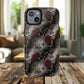 Elegant Floral Tough iPhone Magnetic Cases, iPhone Protection, Unique iPhone Covers, Stylish Mobile Accessories, Gift for Her