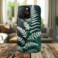 Elegant Fern Design Phone Case, Tough iPhone Cover, Nature Lover Gift, Botanical Phone Protector, Eco-Friendly Accessory