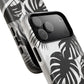 Personalized Monochrome Monstera Tropical Phone Case - Tough Magnetic MagSafe® Cases, Gifts for Nature Lovers, Stylish Phone Accessories, Gifts for Her.