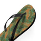 Brown Tropical Bliss Flip Flops