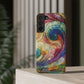 Spiral Spectrum iPhone and Samsung Case Card Holder