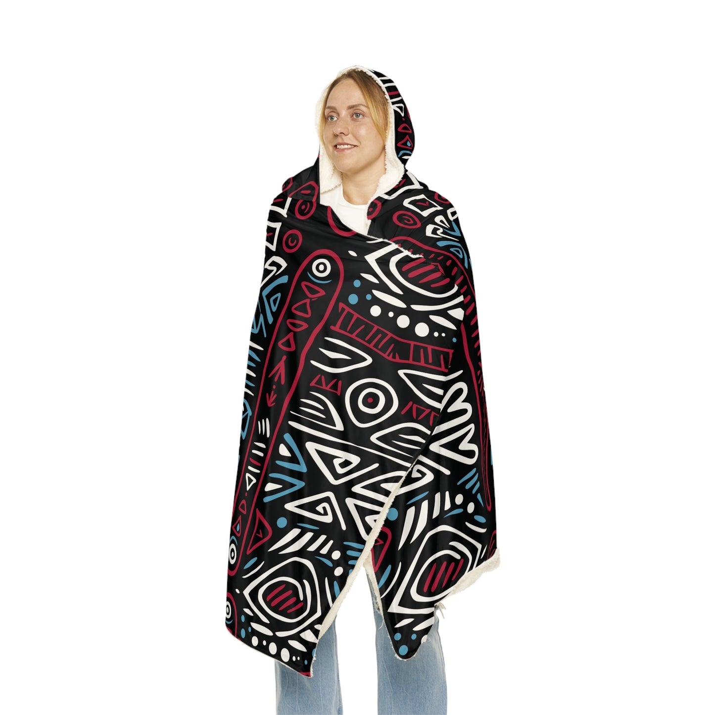 Ethnic Rhythms Snuggle Blanket