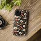 Blossom Elegance: Noir Garden Magnetic Tough iPhone Cases