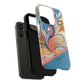 Personalized Sunset Garden Whirl Tough iPhone Magnetic Case for iPhone, Artistic Phone Cover, Durable Protection, Gifts for Her, Unique Style