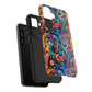Psychedelic Visions Vibrant Samsung, iPhone and Google Pixel Phone Cases - Colorful Artistic Design