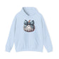 Polka Dot Pumpkin Charm Unisex Heavy Blend™ Hooded Sweatshirt