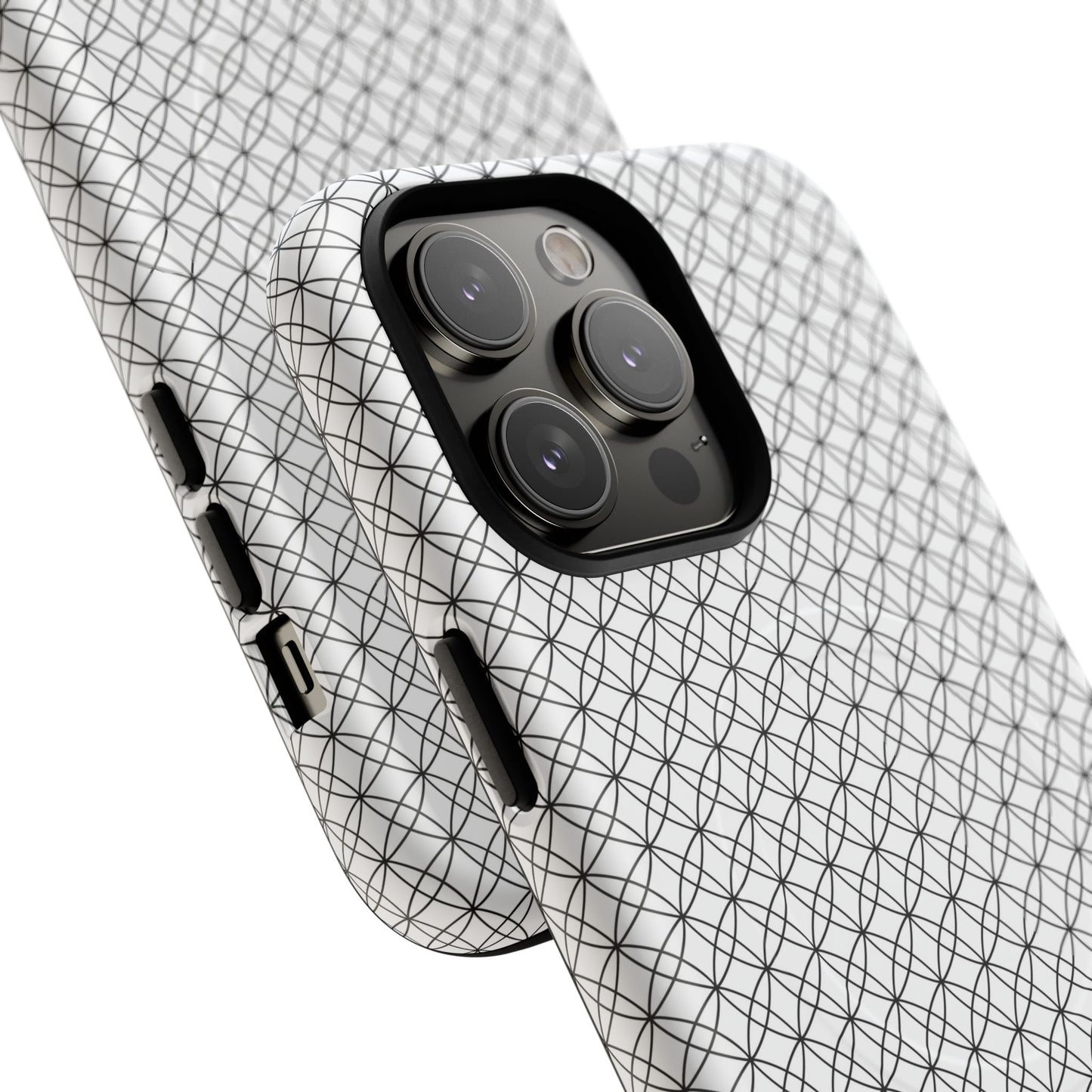 Personalized Geometric Phone Case, Stylish Tough Magnetic Cases, Unique Protection, Trendy Gift for Tech Lovers, Modern Mobile Accessory