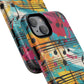 Vibrant Music Note Phone Case, Tough Magnetic Case, Music Lover Gift, Colorful Phone Accessory, Customizable Phone Cover, Unique Gift Idea