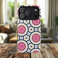 Petal Prism Pop Tough Magnetic iPhone Case, Tough Protection, Unique Design, Gift for Her, iPhone Accessories, Boho Style, Floral MagSafe Accessory.