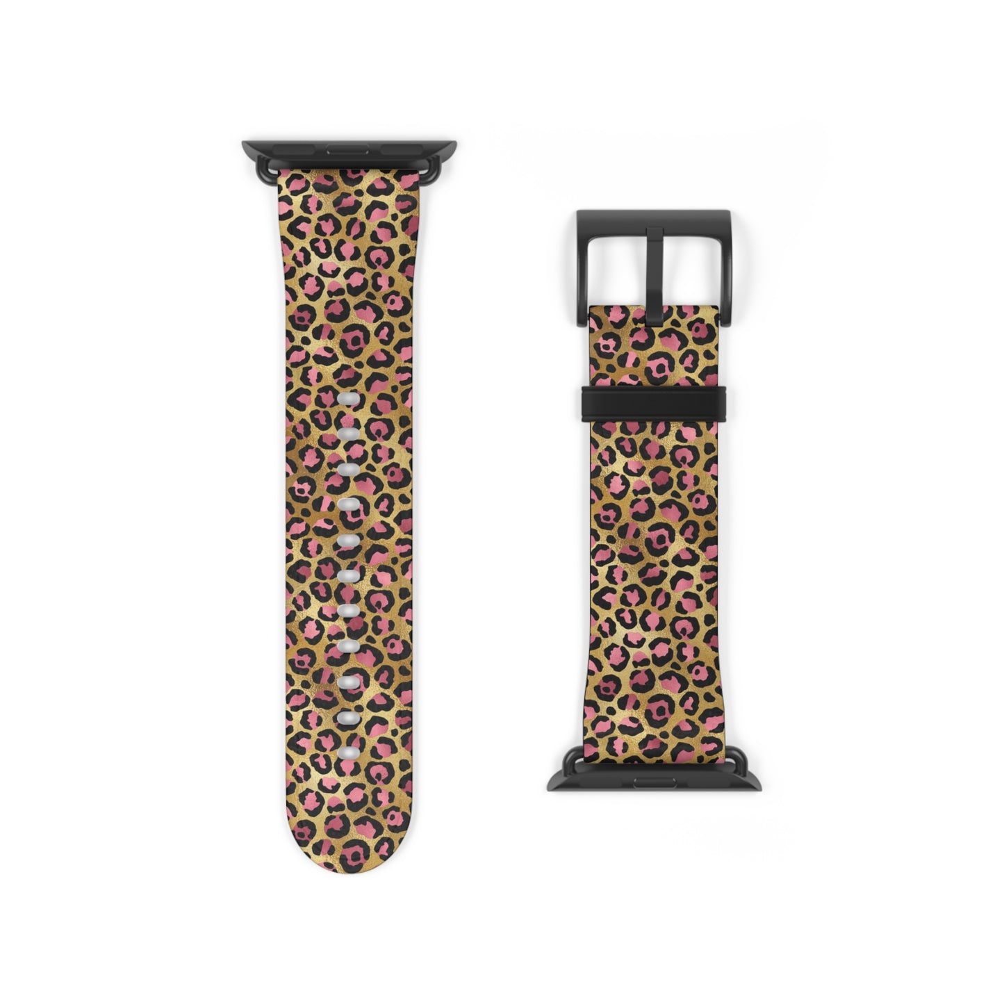 Stylish Leopard Luxe Print Watch Band, Unique Accessories, Trendy Gift, Animal Print Style, Fashionable Watch Strap
