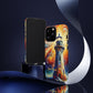 Personalized Cosmic Beacon iPhone Tough Cases, Gift for Him/Her.