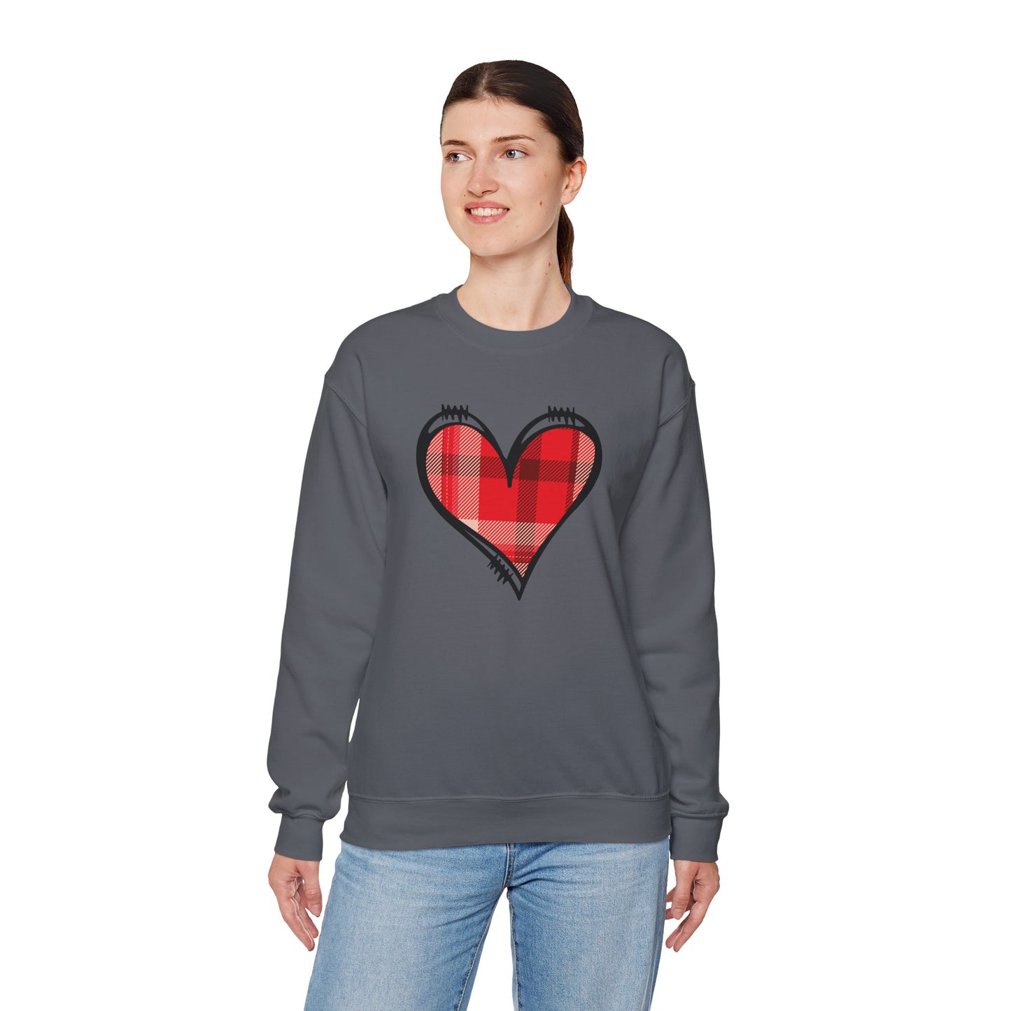 LOVE Always Unisex Heavy Gildan Blend™ Crewneck Sweatshirt.