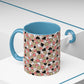 Colorful Heart Pattern Coffee Mug - Perfect Gift for Love & Friendship