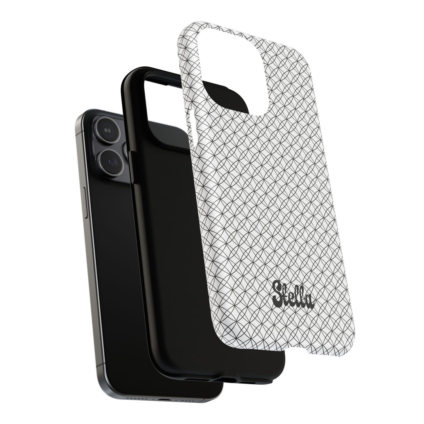 Personalized Geometric Phone Case, Stylish Tough Magnetic Cases, Unique Protection, Trendy Gift for Tech Lovers, Modern Mobile Accessory